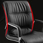 No Wheels Modern Conference Chair Fixed Arms Leather Management Conference Chair Clearhalo 'furn' 'furn_office_chair' 'Furniture' 'Office Chairs' 'Office Furniture' 'office_chair' 1200x1200_2caba8d5-d847-4f12-b89e-6afe6bd91a7c