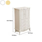 17,55-inch breedte opbergkist traditionele dressoir met 3/5/6 laden