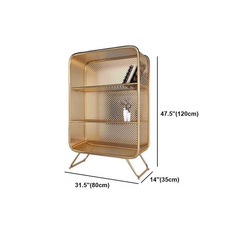 Industrial Metal Bookcase Shelf Closed Shelves for Study Room Clearhalo 'Bookcases' 'furn' 'furn_bookcases' 'Furniture' 'furniture_bookcases' 'kitchen' 'kitchen_bookcases' 'Living Room Furniture' 'Office Furniture' 1200x1200_2cadcf38-c44e-46a3-b7dd-45312ca3d479
