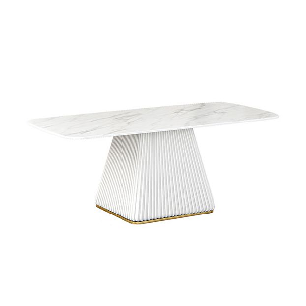 Glam 1/2/5/7 Pieces Dining Set Rectangle Sintered Stone Dining Furniture Set Clearhalo 'Dining Room Sets' 'Dining Tables & Seating' 'dining_room_set' 'furn' 'furn_dining_room_set' 'Furniture' 'furniture_dining_room_set' 'Kitchen & Dining Furniture' 'kitchen&dining_furn' 'kitchen' 1200x1200_2cadf327-a187-4a1b-b1a5-25cc025a9edb