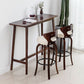 Traditional Rectangle Solid Wood Living Room Bar Dining Table Clearhalo 'Bar Furniture' 'Bar Tables' 'bar_tables' 'furn' 'furn_bar_tables' 'Furniture' 'Kitchen & Dining Furniture' 1200x1200_2cae1352-f3e6-4dca-877c-060dc72c4bf5