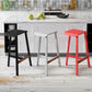 Industrial Metal Backless Simple Barstool 26" H Indoor Tall Stool with Square Seat Clearhalo 'Bar Furniture' 'Bar Stools' 'bar_stools' 'furn' 'furn_bar_stools' 'furniture_bar_stools' 'Kitchen & Dining Furniture' 'kitchen&dining_furn' 'kitchen' 'kitchen_furn' Furniture' 1200x1200_2cb2d85d-0679-41a4-8638-63758180cc5f