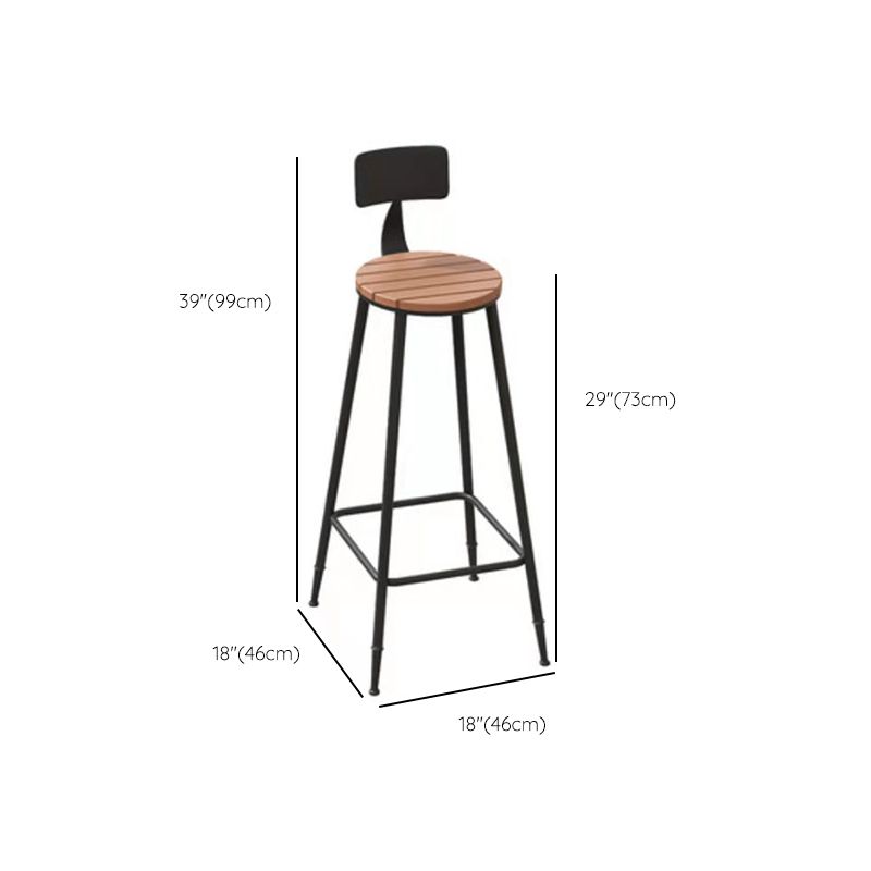 Juego de pub de madera de fabricación industrial, mesa de bar rectangular de 1/5 piezas con taburetes de metal