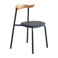 Contemporary Metal Dining Armless Chairs Open Back Dining Side Chair for Restaurant Clearhalo ' kitchen&dining_furn' 'Dining Chairs' 'Dining Tables & Seating' 'dining_chair' 'furn' 'furn_dining_chair' 'Furniture' 'furniture_dining_chair' 'Kitchen & Dining Furniture' 'kitchen' 1200x1200_2cb78bd2-4f06-4808-970e-5629b85b8710