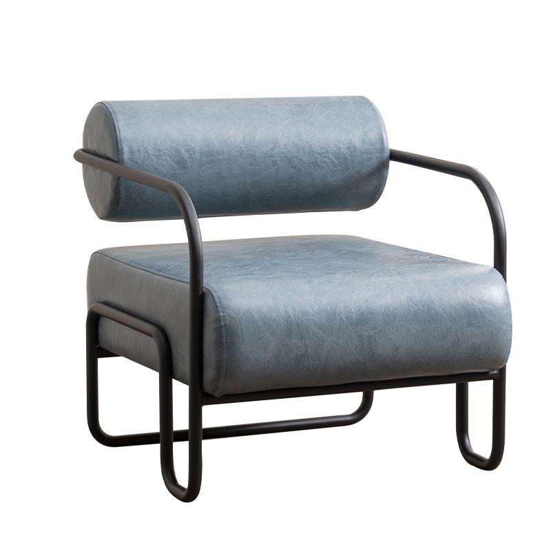 31.50 "de ancho silla de sofá de estilo contemporáneo con la silla de brazo con respaldo fijo