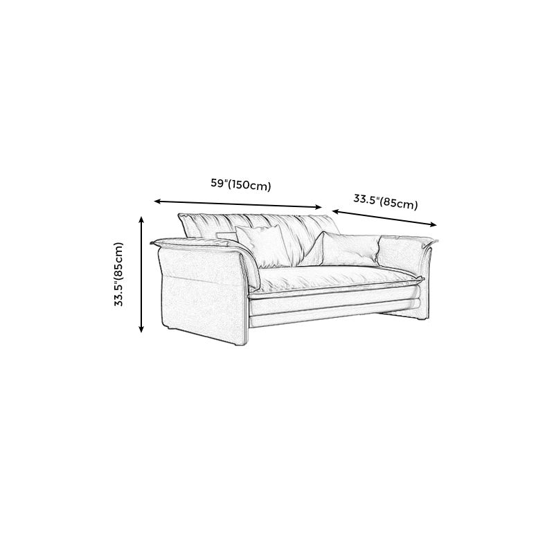 Contemporary Living Room Faux Leather Sofa Green Stain-Resistant Couch Clearhalo 'furn' 'furn_sofas' 'Furniture' 'furniture_sofas' 'Living Room Furniture' 'Sofa' 'sofas' 1200x1200_2cb8be43-476d-45a1-a08e-6756ba3b2c86