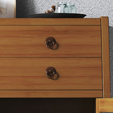 Moderner Stil eines Esstischs Bambus 38-Zoll-Höhenbuffettisch für die Küche