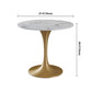 Traditional Luxury Style Dining Table White Round Sintered Stone Table Clearhalo ' dining_table' 'Dining Tables & Seating' 'Dining Tables' 'furn' 'furn_dining_table' 'Furniture' 'furniture_dining_table' 'Kitchen & Dining Furniture' 'kitchen&dining_furn' 'kitchen' 'kitchen_dining_table' 1200x1200_2cbe9af7-7c29-4e09-a7d5-10ef08f08a6a