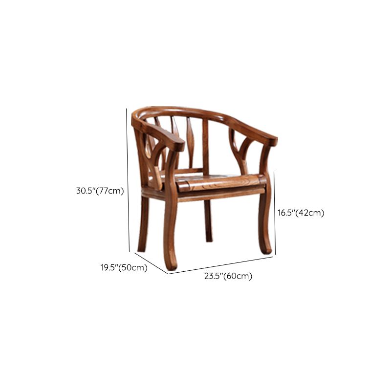 Traditioneller Stil eines Esstuhls Stuhl Massivholz Arm Arm für Küche