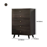Contemporary Rectangle Side Cabinet with Drawers Wood Accent Chest Clearhalo 'Cabinets & Chests' 'cabinets_chests' 'furn' 'furn_cabinets_chests' 'Furniture' 'Living Room Furniture' 1200x1200_2cc0bc6e-503b-4b97-a0aa-59d68e4e8ab3