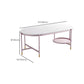 Contemporary Elliptical Glass & Slate Coffee Cocktail Table with Storage Shelf Clearhalo 'Coffee & Accent Tables' 'Coffee Tables' 'coffee_tables' 'furn' 'furn_coffee_tables' 'Furniture' 'Living Room Furniture' 1200x1200_2cc19464-c965-43a4-bf20-0e400f5e9f22