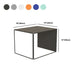Trestle Coffee Table Mid-Century Modern Iron Coffee Table for Living Room Clearhalo 'Coffee & Accent Tables' 'Coffee Tables' 'coffee_tables' 'furn' 'furn_coffee_tables' 'Furniture' 'Living Room Furniture' 1200x1200_2cc1ff10-bc0c-461e-a3ca-6c1729593dc1