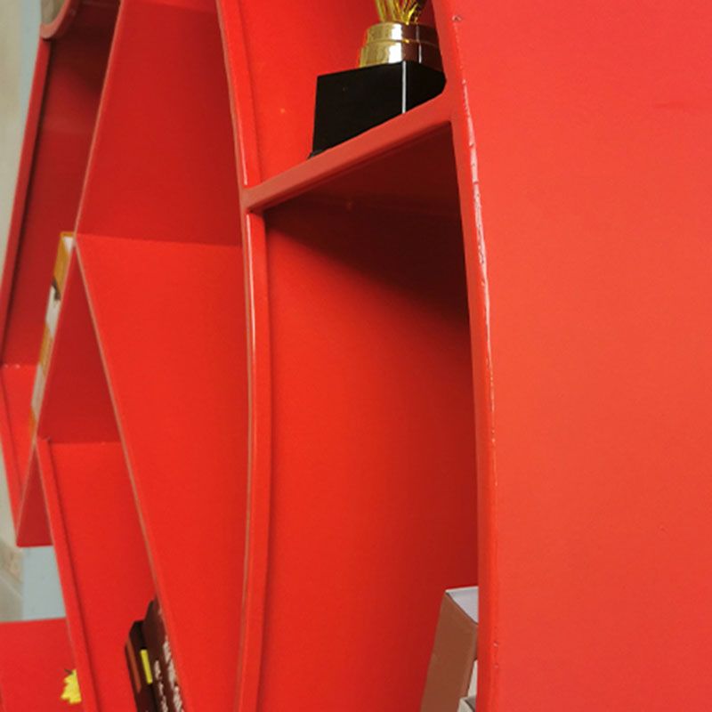 Bibliothèque en métal moderne à 3 étagères fermées étagère avec étagères