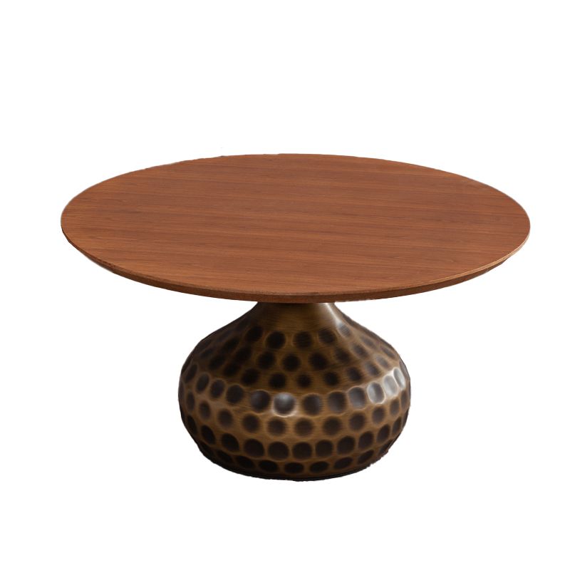 Pedestal Coffee Table Contemporary Solid Wood Coffee Cocktail Table Clearhalo 'Coffee & Accent Tables' 'Coffee Tables' 'coffee_tables' 'furn' 'furn_coffee_tables' 'Furniture' 'Living Room Furniture' 1200x1200_2cc32612-c797-4abe-ac4d-f520a726fa44
