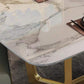 Contemporary Sintered Stone Dining Table Set 1/4/5/6/7 Pieces Dining Set for Home Clearhalo 'Dining Room Sets' 'Dining Tables & Seating' 'dining_room_set' 'furn' 'furn_dining_room_set' 'Furniture' 'furniture_dining_room_set' 'Kitchen & Dining Furniture' 1200x1200_2cc3ca14-feab-4077-b7c2-42b3cd094988