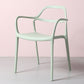 Sedia a braccio contemporaneo in plastica camera da pranzo cucina aprita sedia