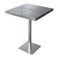 Industrial Style Dining Table Stainless Steel Dining Site Table for Home Clearhalo ' dining_table' 'Dining Tables & Seating' 'Dining Tables' 'furn' 'furn_dining_table' 'Furniture' 'furniture_dining_table' 'Kitchen & Dining Furniture' 'kitchen&dining_furn' 'kitchen' 'kitchen_dining_table' 1200x1200_2ccf2e8a-6f9c-44c8-be7a-a10ba1bbf496
