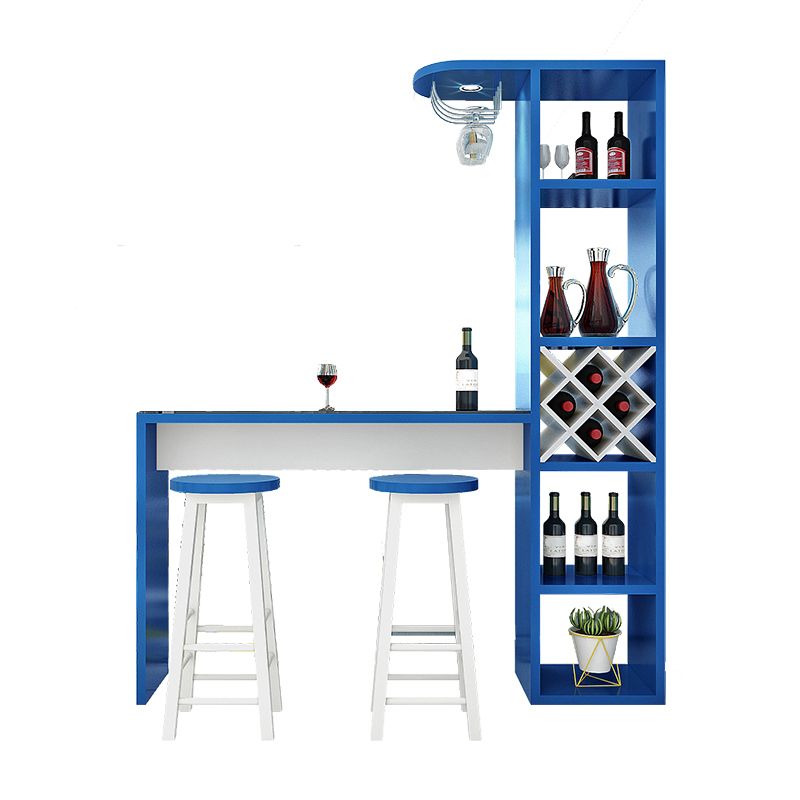 Contemporary Glass Top Rectangle Bar Table for Kitchen Dining Room Clearhalo 'Bar Furniture' 'Bar Tables' 'bar_tables' 'furn' 'furn_bar_tables' 'Furniture' 'Kitchen & Dining Furniture' 1200x1200_2cd15dbe-0c5d-44a8-96a6-b09eaf258679
