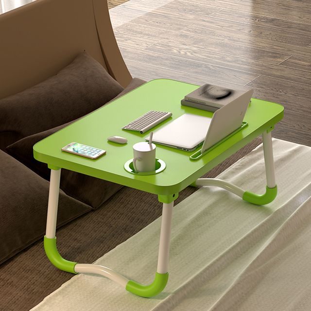 Modern Curved Writing Desk Folding Manufactured Wood Desk with Sled Base Clearhalo 'furn' 'furn_office_desk' 'Furniture' 'furniture_office_desk' 'Office Desks' 'Office Furniture' 'office_desk' 1200x1200_2cd36dde-c3dc-4995-854c-0a076f573f09