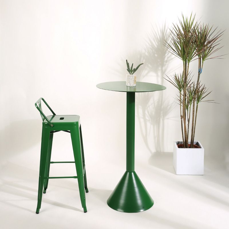 Industrial Bar and Counter Stool Metal Square Stool with 4 Legs Clearhalo 'Bar Furniture' 'Bar Stools' 'bar_stools' 'furn' 'furn_bar_stools' 'Furniture' 'furniture_bar_stools' 'Kitchen & Dining Furniture' 1200x1200_2cd75d2a-f7e5-412a-a1fb-a6ad1102fb4b