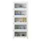 White Urban Standard Bookcase Manufactured Wood Bookcase with Glass Doors Clearhalo 'Bookcases' 'furn' 'furn_bookcases' 'Furniture' 'furniture_bookcases' 'kitchen' 'kitchen_bookcases' 'Living Room Furniture' 'Office Furniture' 1200x1200_2cd7915b-e65b-49b0-abe4-ffee4cd67ee4