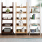 Ladder Open Back Standard Bookshelf Modern Style Wooden Bookcase