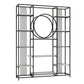 Iron Frame Etagere Bookshelf Vertical Manufactured Wood Shelf Bookcase for Office Clearhalo 'Bookcases' 'furn' 'furn_bookcases' 'Furniture' 'furniture_bookcases' 'Office Furniture' 1200x1200_2cd976c8-5975-46e5-aab0-09269b563d45