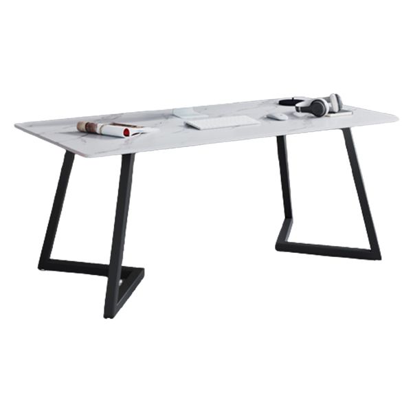 Mesa de oficina de rectángulo escritorio de trabajo industrial con base seld