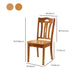 16.5" Wide Side Chair Industrial Wood Side Dining Armless Chairs