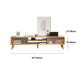 Natural 2-Door TV Stand Scandinavian Wood TV Console With Shelf Clearhalo 'furn' 'furn_tv_stands_entertainment_centers' 'Furniture' 'Living Room Furniture' 'TV Stands & Entertainment Centers' 'TV Stands & Media Storage Furniture' 'tv_stands_entertainment_centers' 1200x1200_2cde092e-2655-4975-b3bd-4da72b8569cb