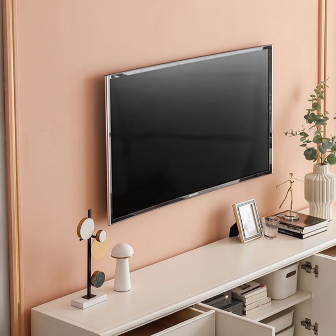 Glam TV Stand Console Solid Wood TV Media Stand with 6 Drawers Clearhalo 'furn' 'furn_tv_stands_entertainment_centers' 'Furniture' 'Living Room Furniture' 'TV Stands & Entertainment Centers' 'TV Stands & Media Storage Furniture' 'tv_stands_entertainment_centers' 1200x1200_2cdf6a62-58eb-4c71-b452-63a0d7a165c8