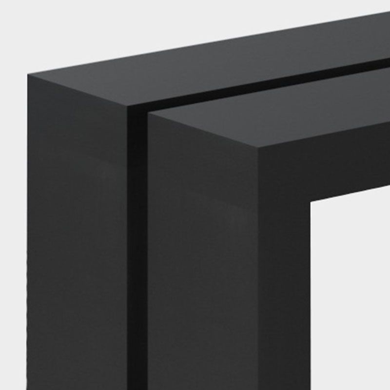 Contemporary Wooden Bench Bedroom Seating Bench in Black with Legs Clearhalo 'Benches' 'Chairs & Seating' 'furn' 'furn_benches' 'Furniture' 'Living Room Furniture' 1200x1200_2ce04ed3-f33e-4cc9-a743-03157768f676