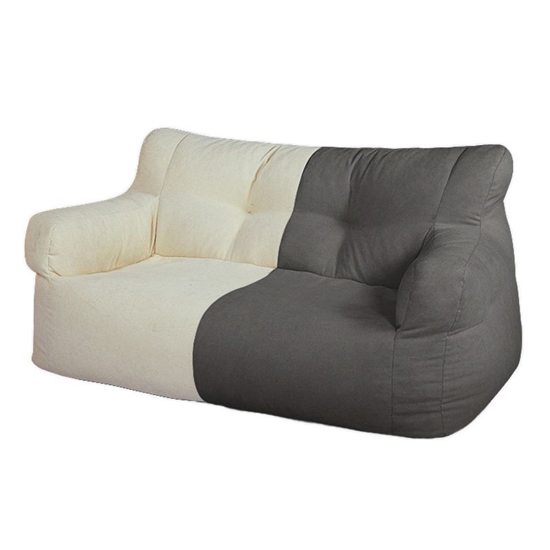 Linen Tuxedo Arm Loveseat for Apartment 49.21" D X 31.5" W X 26.77" H