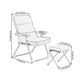 Chaise de linge 21,6 "L x 26,7" W x 41,3 "H CHAISE CONTRUBLBLE POUR LE SOIR