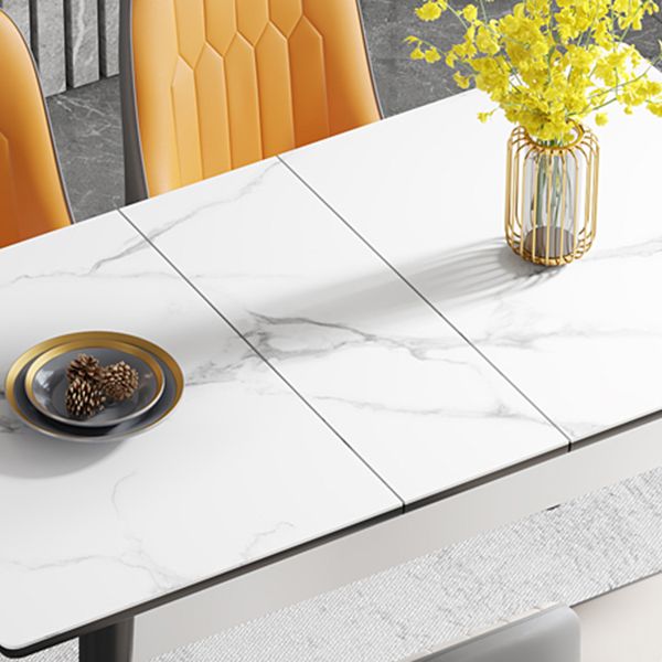 Contemporary Style Furniture Rectangle 4-foot Dining Site Table for Home Clearhalo ' dining_table' 'Dining Tables & Seating' 'Dining Tables' 'furn' 'furn_dining_table' 'Furniture' 'furniture_dining_table' 'Kitchen & Dining Furniture' 'kitchen&dining_furn' 'kitchen' 'kitchen_dining_table' 1200x1200_2ce44410-b6e0-487a-b7d7-f8a603e2d003