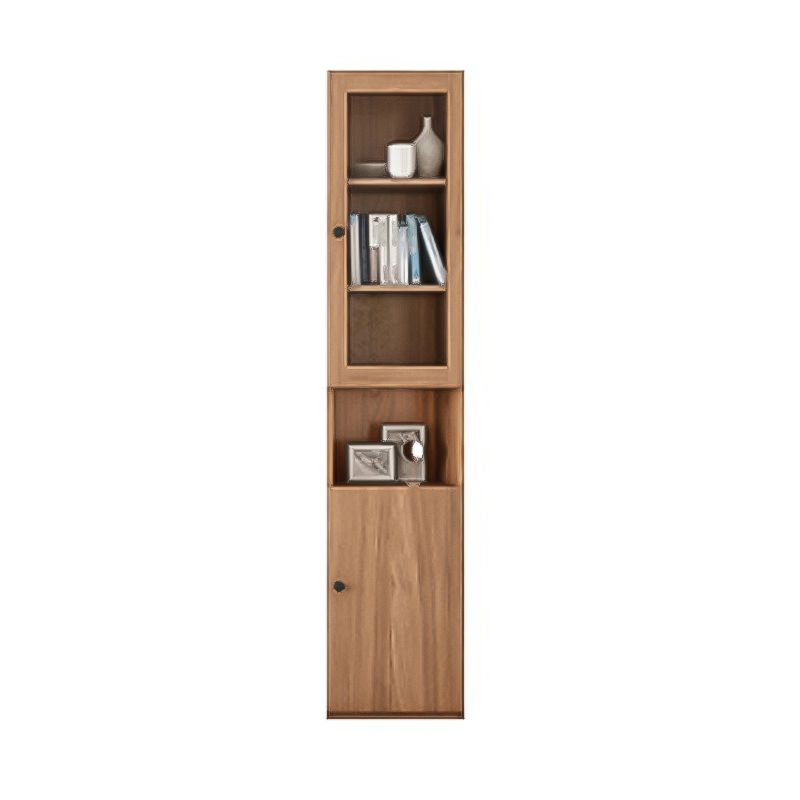 Solid Wood Bookcase Contemporary Style Bookshelf for Home Office Study Room Clearhalo 'Bookcases' 'furn' 'furn_bookcases' 'Furniture' 'Office Furniture' 1200x1200_2ce7bead-676b-4e91-8334-cb093bd77c0a