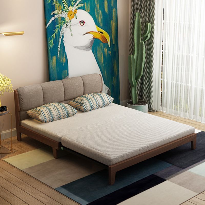 Living Room Convertible Sofas Pillow Back Armless Futon Sleeper Sofa Bed Clearhalo 'furn' 'furn_futons' 'Furniture' 'Futons & Daybeds' 'Futons' 'Living Room Furniture' 1200x1200_2ce7f198-2ce9-4a47-a6d5-fb80b184bdb0