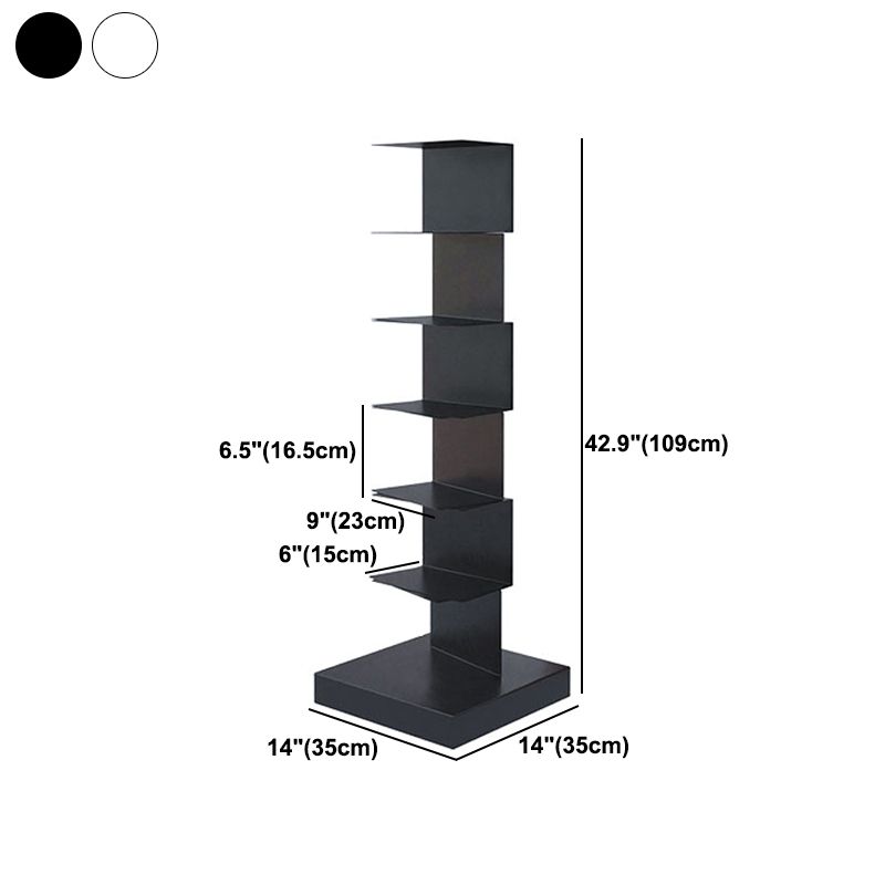 Closed Back Bookshelf Contemporary Style Invisible Bookcase for Study Room Clearhalo 'Bookcases' 'furn' 'furn_bookcases' 'Furniture' 'furniture_bookcases' 'Office Furniture' 1200x1200_2ce8f133-bde6-436e-90ed-7127db219806
