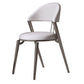 Glam Style Leather Dining Side Chair Open Back Indoor Dining Chair Clearhalo 'Dining Chairs' 'Dining Tables & Seating' 'dining_chair' 'furn' 'furn_dining_chair' 'Furniture' 'furniture_dining_chair' 'Kitchen & Dining Furniture' 1200x1200_2ceb84d2-101d-4a4e-b739-fbef53398118