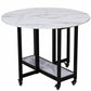 Round Dining Table Mid-Century Style Trestle Base Table for Dining Room Clearhalo ' dining_table' 'Dining Tables & Seating' 'Dining Tables' 'Furniture' 'furniture_dining_table' 'Kitchen & Dining Furniture' 'kitchen&dining_furn' 'kitchen' 'kitchen_dining_table' 1200x1200_2ceeeecb-2c90-4de0-833f-84783a3b0c8d