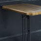 Industrial Kitchen Dining Table Solid Wood Table with Black Metal Pedestal Base Clearhalo ' dining_table' 'Dining Tables & Seating' 'Dining Tables' 'furn' 'furn_dining_table' 'Furniture' 'furniture_dining_table' 'Kitchen & Dining Furniture' 'kitchen&dining_furn' 'kitchen' 'kitchen_dining_table' 1200x1200_2cf23668-b695-47dd-b5fa-ead525a4d725