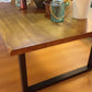 Rectangle Double Pedestal Industrial Dining Table Fixed Table of Solid Wood Clearhalo ' dining_table' 'Dining Tables & Seating' 'Dining Tables' 'furn' 'furn_dining_table' 'Furniture' 'furniture_dining_table' 'Kitchen & Dining Furniture' 'kitchen&dining_furn' 'kitchen' 'kitchen_dining_table' 1200x1200_2cfb8dea-2cd6-4368-863d-00c0eb491058