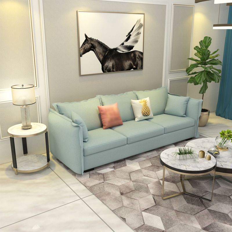 Scandinavian Blue Removable Cushions Sofa Straight Arm Sectionals with Slipcover Clearhalo 'furn' 'furn_sectionals' 'Furniture' 'furniture_sectionals' 'Living Room Furniture' 'Sectionals' 1200x1200_2cff1445-4d44-460b-bc60-f42393c70417