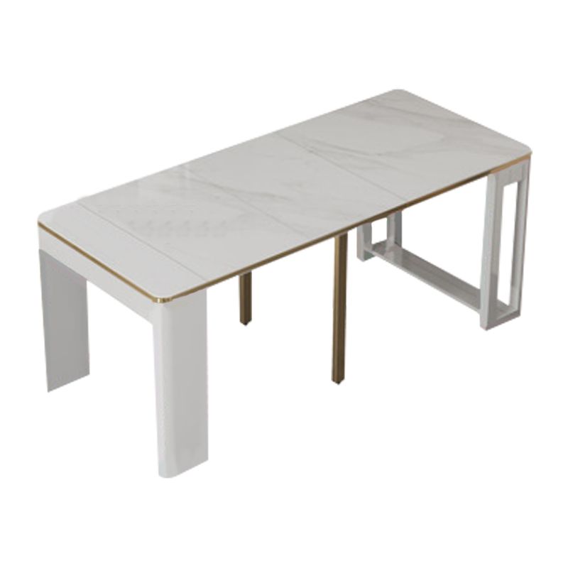 70'' Foldable Sintered Stone Top Dining Table Modern Rectangle Table with 5 Legs Clearhalo ' dining_table' 'Dining Tables & Seating' 'Dining Tables' 'furn' 'furn_dining_table' 'Furniture' 'furniture_dining_table' 'Kitchen & Dining Furniture' 'kitchen&dining_furn' 'kitchen' 'kitchen_dining_table' 1200x1200_2d02cc0c-e482-405e-915d-ed52d7b9b17b