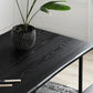 Ensemble de salle à manger moderne 1/2 pièces, Table à manger rectangulaire en bois pour salon