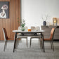 Modern 1/4/5 Pieces Dining Sintered Stone Dining Table Set with Metal Legs for Home Clearhalo 'Dining Room Sets' 'Dining Tables & Seating' 'dining_room_set' 'furn' 'furn_dining_room_set' 'Furniture' 'furniture_dining_room_set' 'Kitchen & Dining Furniture' 'kitchen&dining_furn' 'kitchen' 1200x1200_2d078ee3-9a2e-42a6-9e04-59c86b22a693
