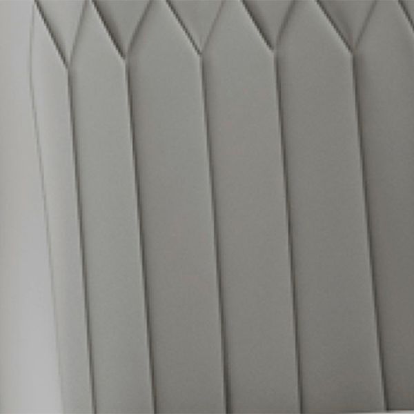 Scandinavian Style Dining Chair Metal Dining Room Solid Back Cushioned Chair Clearhalo ' kitchen&dining_furn' 'Dining Chairs' 'Dining Tables & Seating' 'dining_chair' 'furn' 'furn_dining_chair' 'Furniture' 'furniture_dining_chair' 'Kitchen & Dining Furniture' 'kitchen' 1200x1200_2d0aa413-f72e-417f-a1f9-9f1a5a2c3090