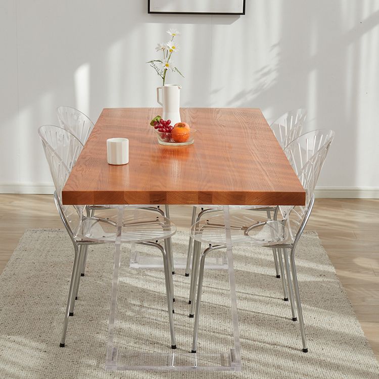Eigentijdse stijl eettafel vierkante dinette tafel voor thuiskeuken