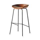 Modern Style Iron Bar Chair with Footrest Low Back Simple Bar Stool Clearhalo 'Bar Furniture' 'Bar Stools' 'bar_stools' 'furn' 'furn_bar_stools' 'furniture_bar_stools' 'Kitchen & Dining Furniture' 'kitchen&dining_furn' 'kitchen' 'kitchen_furn' Furniture' 1200x1200_2d0bd494-bb9b-4bf1-82f5-77105ffda494
