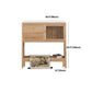 Natural Bookshelf Solid Wood Scandinavian Style Bookcase for Home Office Clearhalo 'Bookcases' 'furn' 'furn_bookcases' 'Furniture' 'furniture_bookcases' 'kitchen' 'kitchen_bookcases' 'Living Room Furniture' 'Office Furniture' 1200x1200_2d0f819f-b6c7-4cf1-913b-f6a370482983